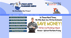 Desktop Screenshot of mypaloaltoplumberhero.com
